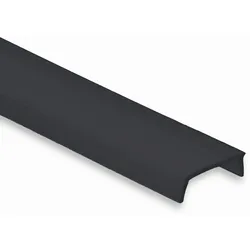 Rutec Abdeckung Alu-Fliesenprofile 2 Meter, schwarz RU-63089