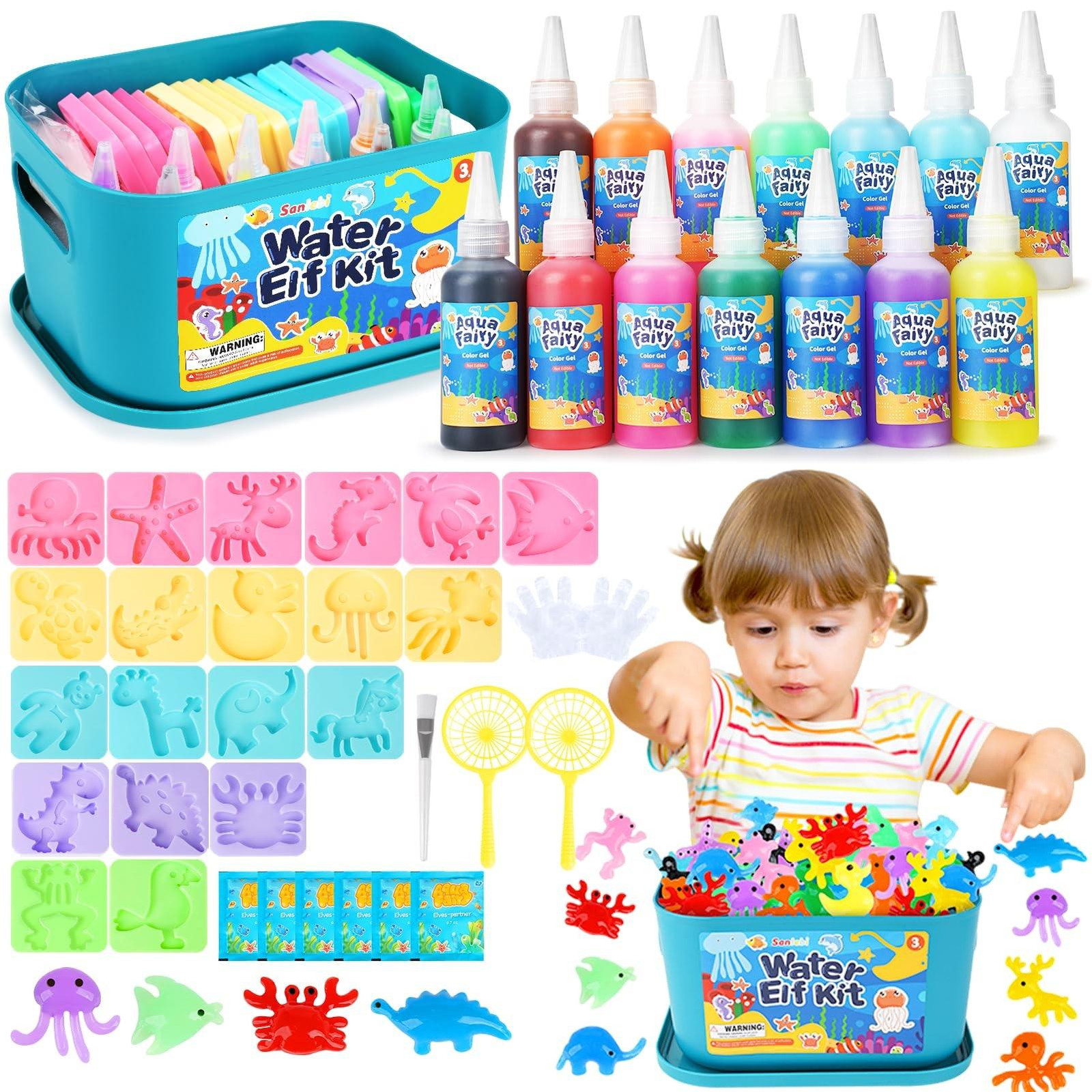 Aqua Gelz Colossal Set - Creatief speelgoed met 46 onderdelen voor kinderen vanaf 4 jaar