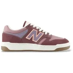 New Balance Unisex für Kinder. GB480V1_KL Sneaker B480 Lace granatrot (40), Wohnung, Schnürsenkel, Lässig, Kastanienbraun, Kinderbekleidung