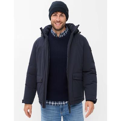 Steppjacke BRAX "Style BILL", Herren, Gr. L, blau (navy), Web, 100% Polyester, Jacken Steppjacke
