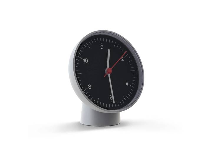 HAY Table Clock wand-/tafelklok Black​