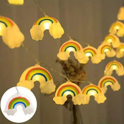 Inspired Living CozyStar Battery Powered Star LED String Lights rainbow 3m 20led