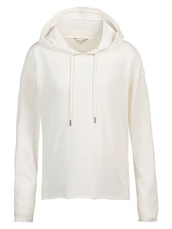 Herrlicher Hoodie in Creme - S