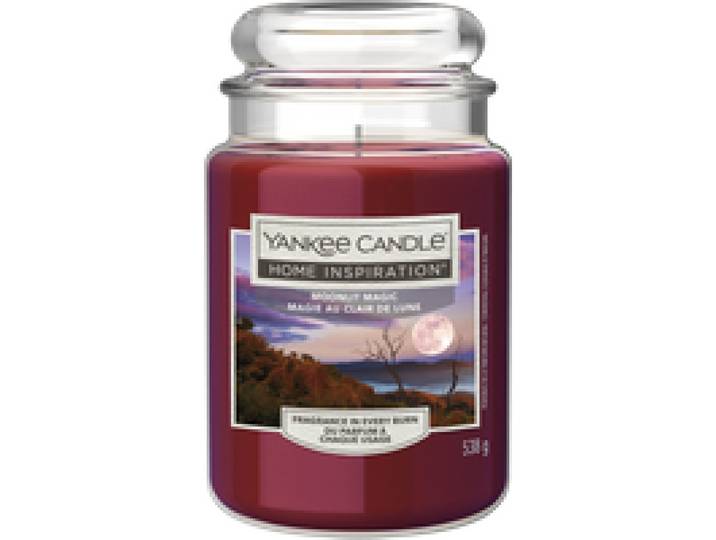 YANKEE CANDLE Grande bougie parfumée Moonlight Magic