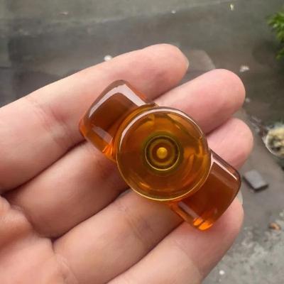 Uplifted Finds Stainless Steel Brushed Fidget Spinner EDC Hand Spinner For Focus And Stress Relief pei Short