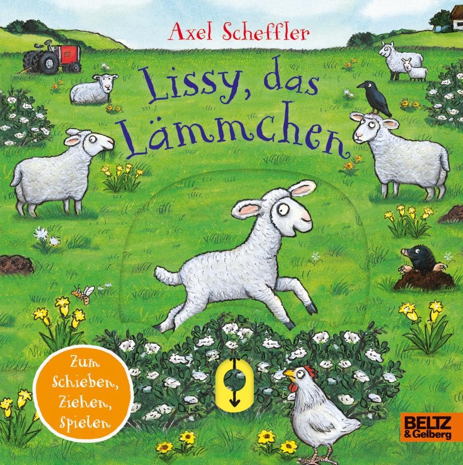 Axel Scheffler - Lissy, das Lämmchen: Pappbilderbuch zum Ziehen, Schieben, Spielen - Preis vom 04.10.2026 03:51:26 h