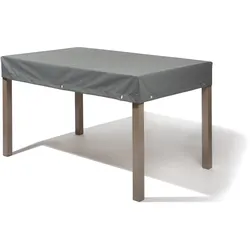 Heinemeyer Abdeckhaube mit Abhang Sondermaß 370 x 112 cm, Teak Safe Grau