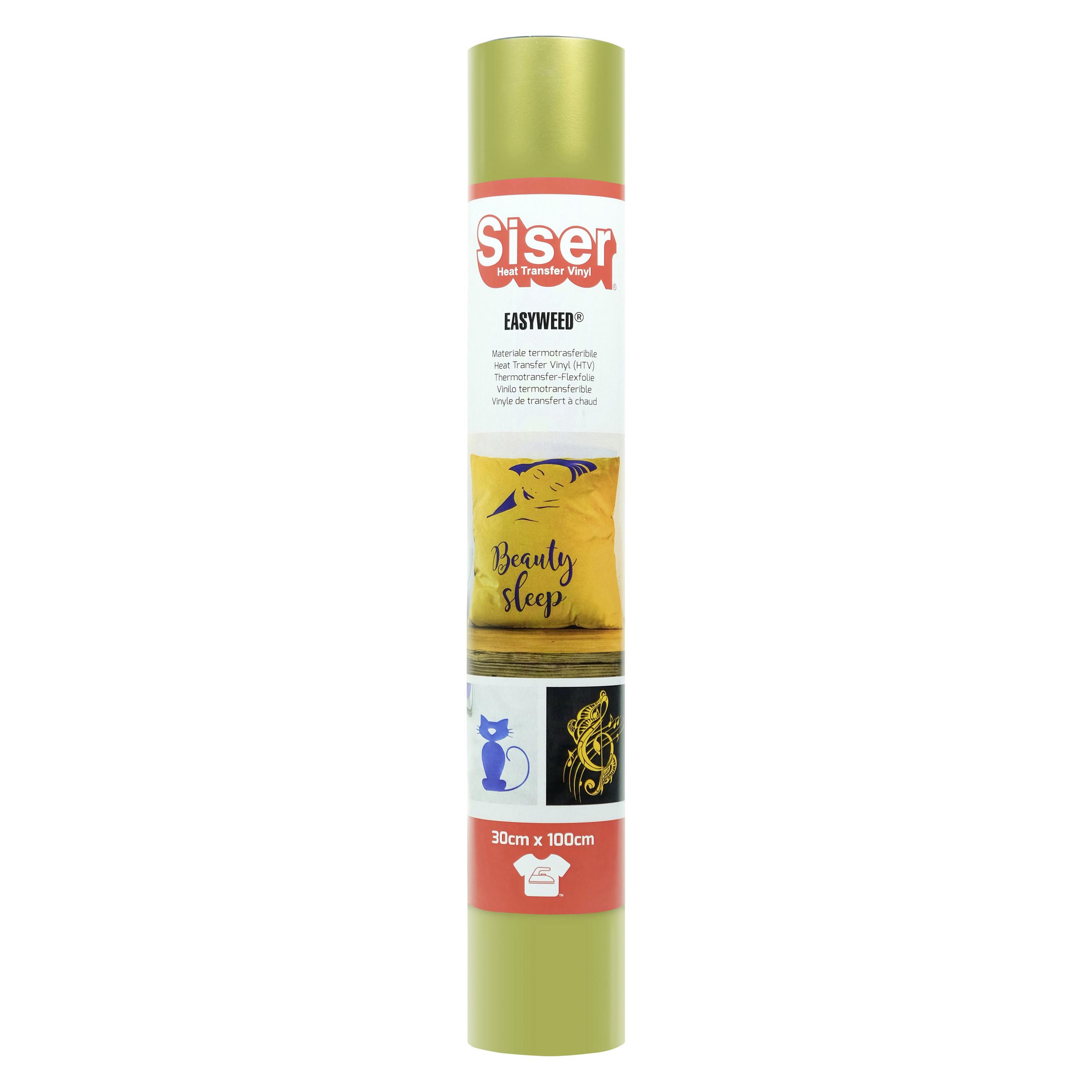 Siser Transferfolie Folie Schnittbreite 30 cm Gold (1FPSPU--OR-3001)