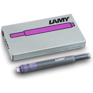 Lamy Füllerpatronen T10 violett, Großraumpatronen, 5 Stück