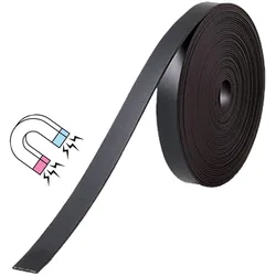 nobo Magnetband selbstklebend 1,0 x 1000,0 cm schwarz