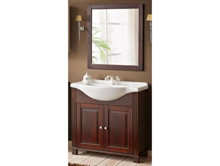 Ensemble meuble vasque + miroir - 65 cm - Régine