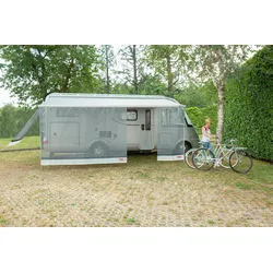 Fiamma Sun View XL 260 Markisenaufsatz Vorderwand Mindestmarkisenlänge 260 cm, Sonnenschutz Markise Vorderwand
