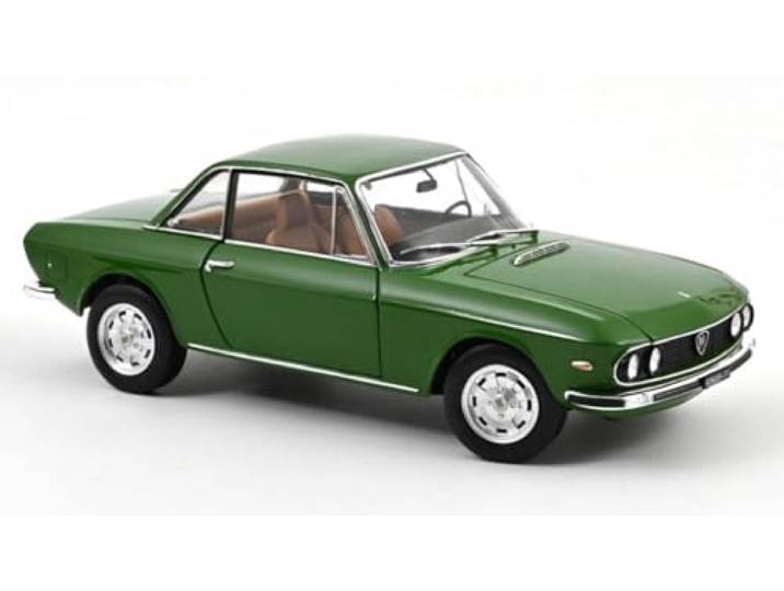 Modell in Maßstab Norev kompatibel mit Lancia Fulvia 3 1975 Grün 1:18 Modell Scala NV187983 241217
