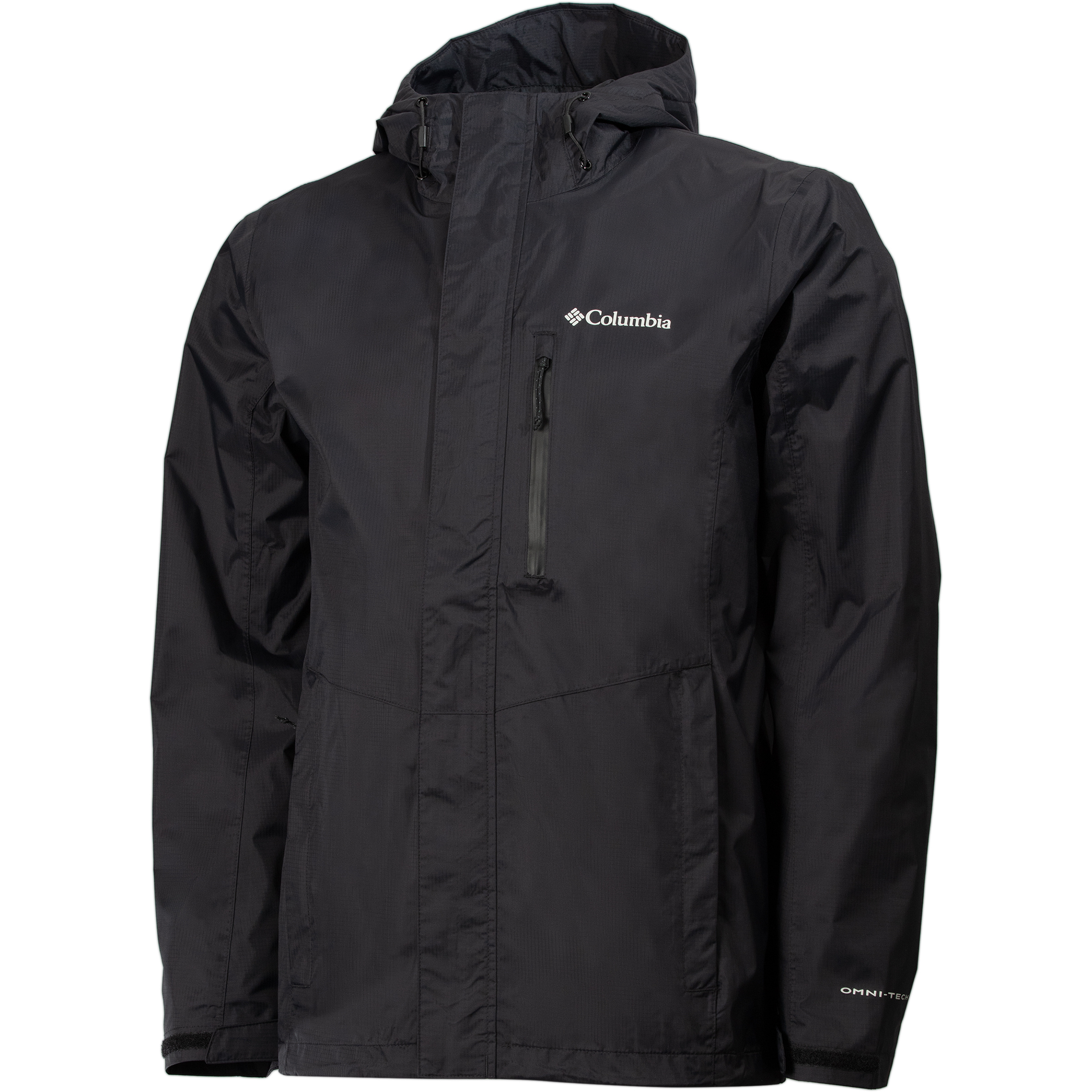 Columbia Pouring Adventure III Herren Regenjacke schwarz Größe M Camping Wasserabweisend