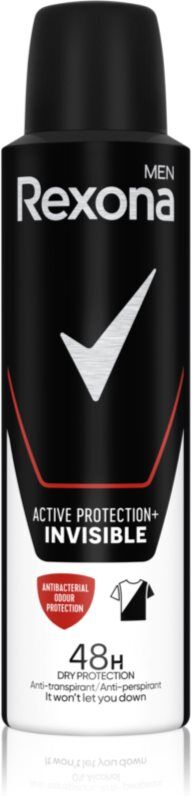Rexona Men Active Protection+ spray anti-transpirant pour homme Invisible 150 ml