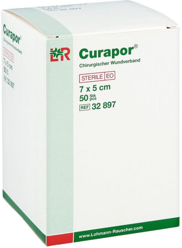 Curapor Wundverband steril chirurgisch 5x7 cm 50stk