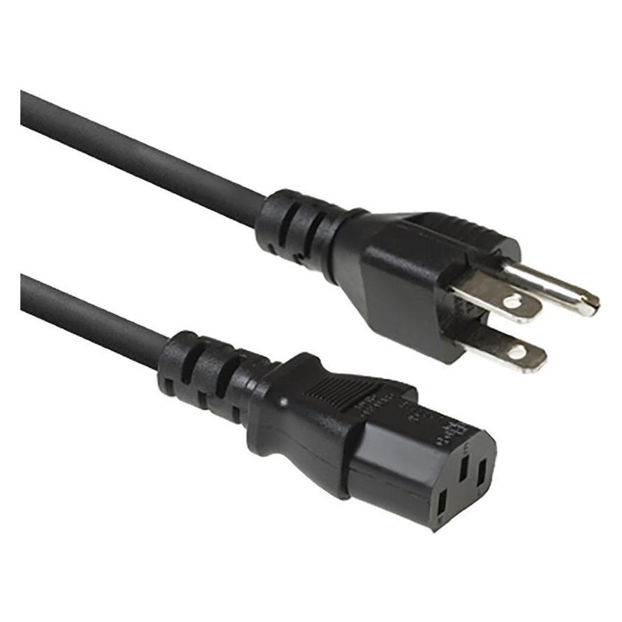 ACT Powercord USA plug - C13 black 1 m (1 m) (AK5443)