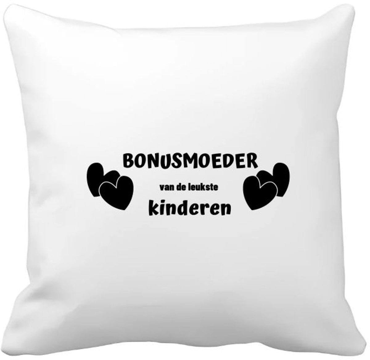 Akyol Kussenhoes Bonusmoeder - 40 x 40 cm
