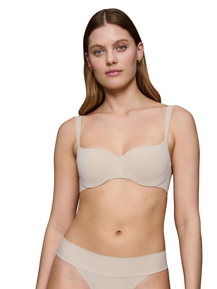 Triumph Balconette-BH "Body Make-Up" in Creme - 85E