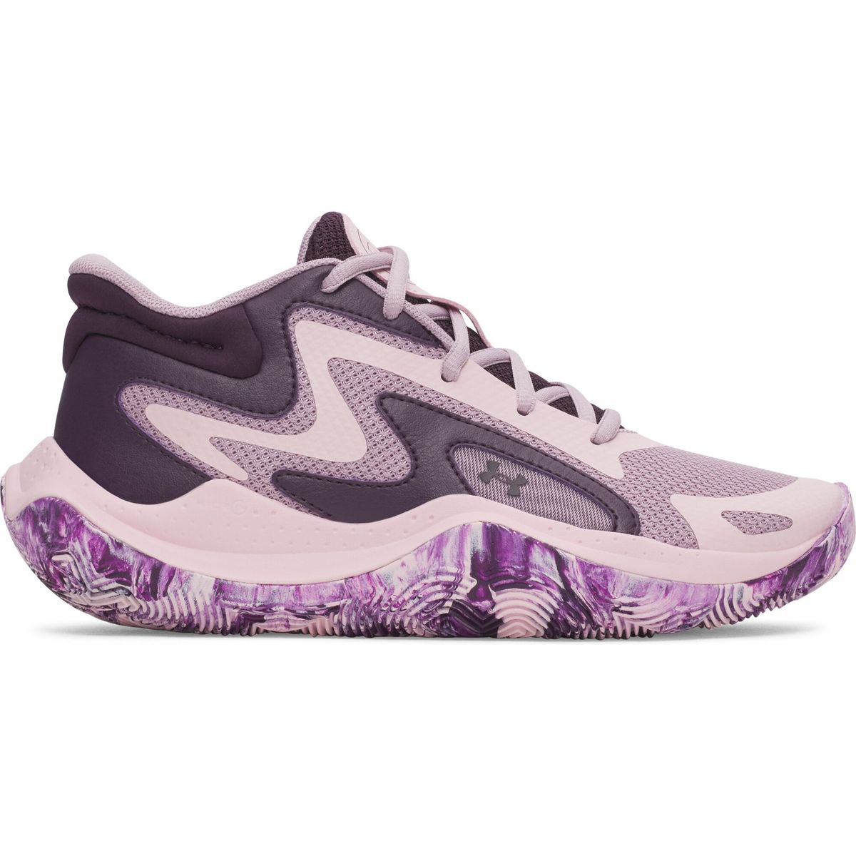 Under Armour GS JET '25 purple purple echo (526) 7 6001587-526-7