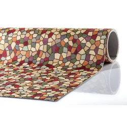 Peyer Syntex In- & Outdoorteppich Mira Jacquard Mosaik Multicolor 60 cm x 110 cm