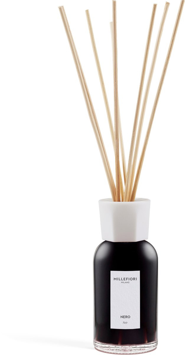 Millefiori Milano Geurstokjes Nero 250 ml