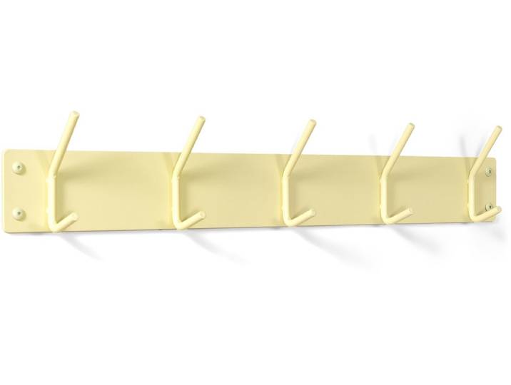 Spinder Design kapstok Fusion 5 - Butter Yellow - 5 haken - Staal