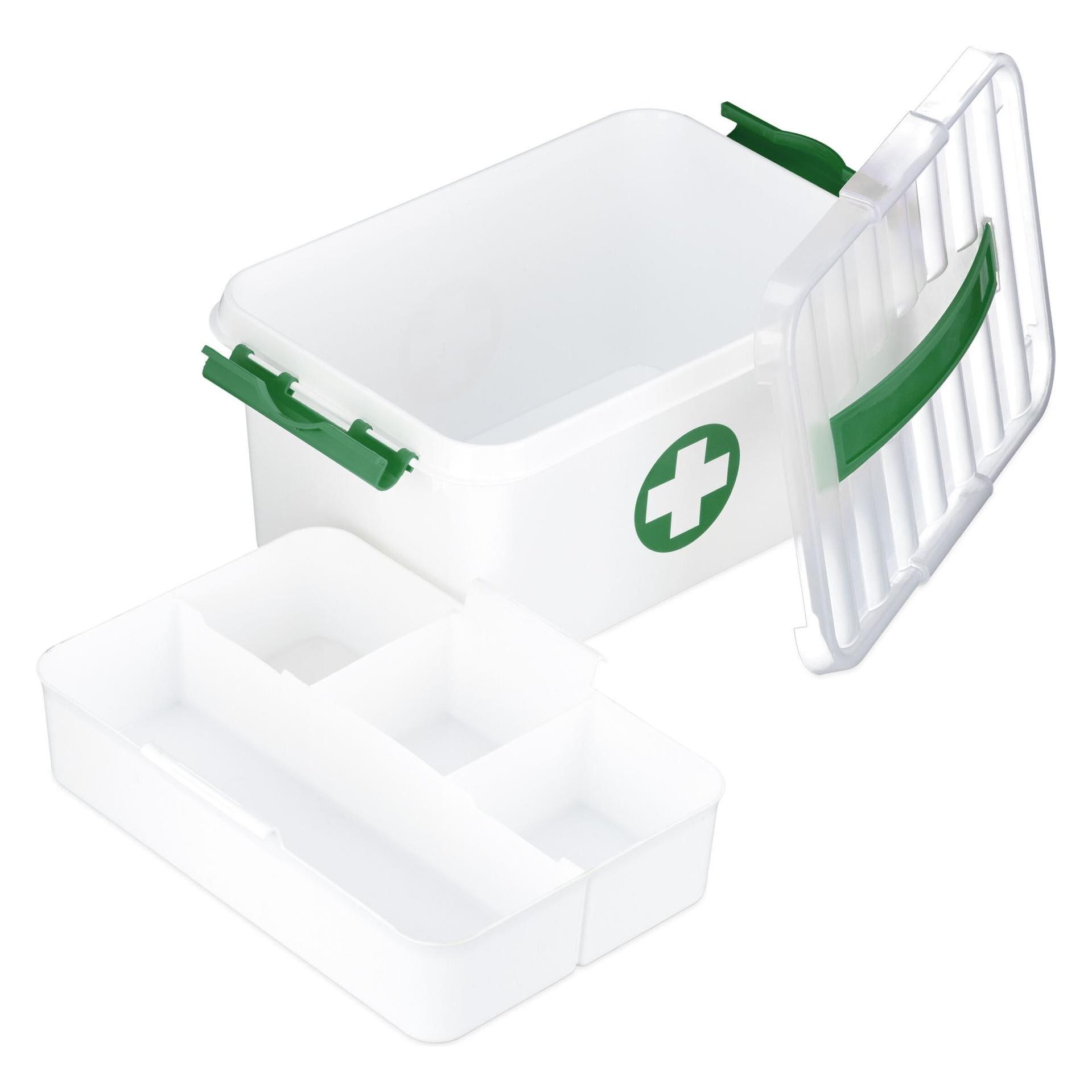 Relaxdays Medizinbox (Erste Hilfe Set Zubehör) (4052025476984)