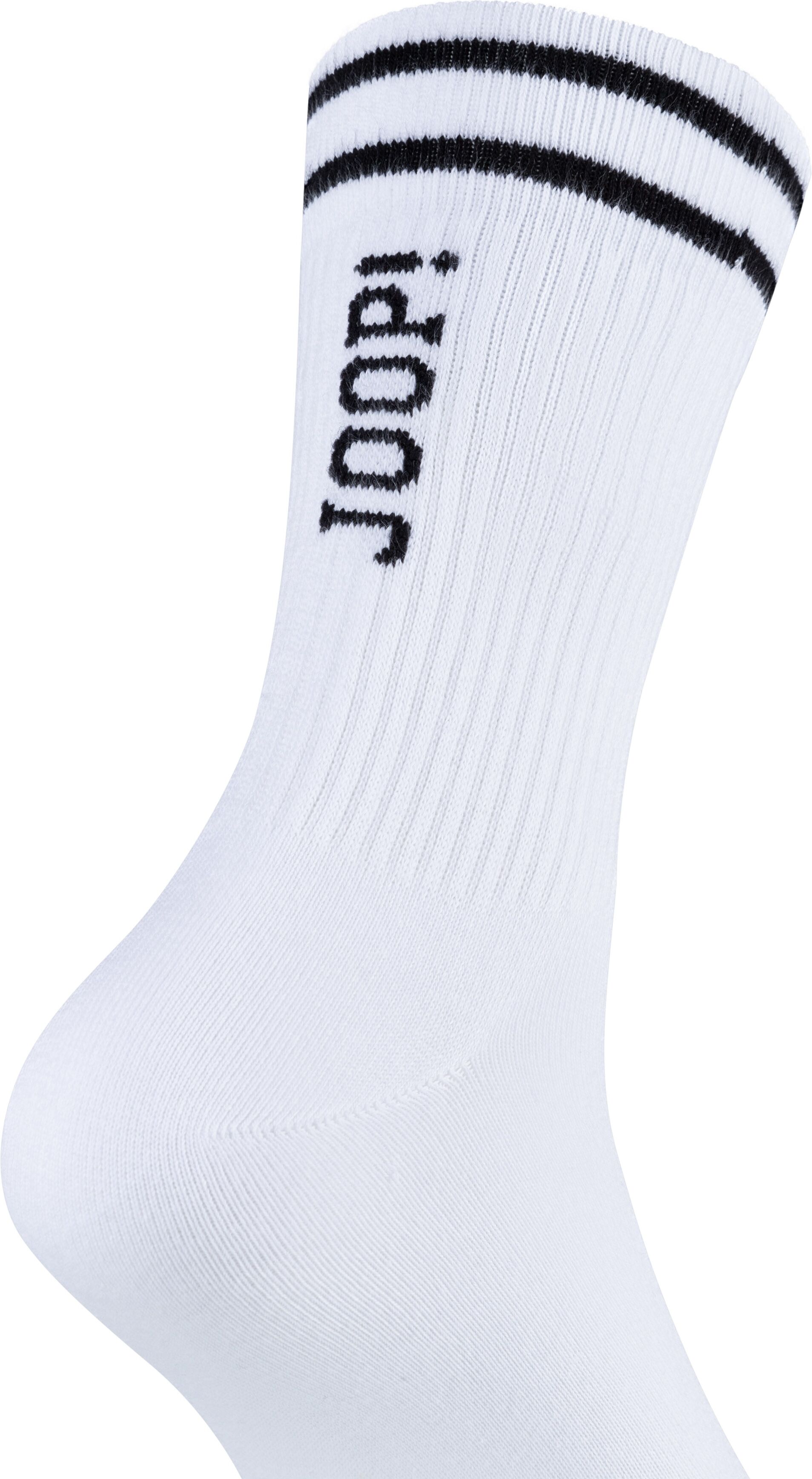 Joop! Socken JOOP "premium casual", Herren, Gr. 43-46, Sockengröße, weiß, Baumwolle, Elasthan, Polyamid, Socken Socken, Premium Qualität, verstärkte Ferse, verstärkte Zehen