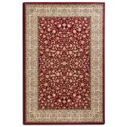 Webteppich Palladio 200 x 290 cm Mischgewebe Rot