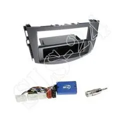 Autoradio 2-DIN mit Fach Einbaurahmen Radioblende+LFB Adapter Einbauset Toyot...
