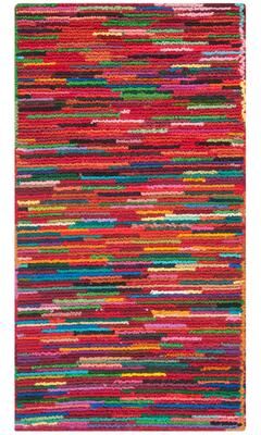 SAFAVIEH Handmade Nantucket Amande Contemporary Cotton Rug