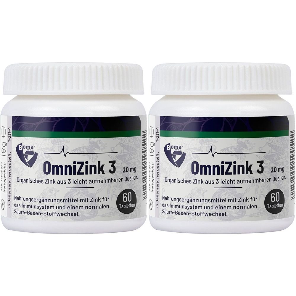 Omnizink 3 Tabletten 2x 2x60 St