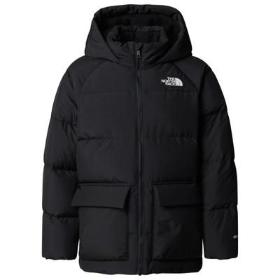 The North Face - Teen's North Down Fleece Lined Short Parka - Parka Gr S schwarz