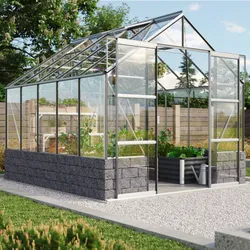 Vitavia Gewächshaus "Cassandra 8300",aluminium eloxiert,8,3 m2