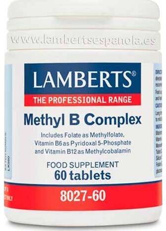 Lamberts Methyl B Complex 60 Comprimidos
