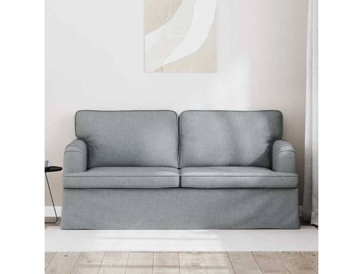 Gris clair SOFA - PHSH - Canapé 140cm - 2 places - Gris clair Métал C421