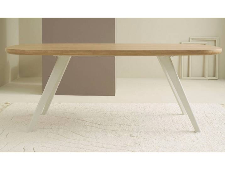 SCHÖNER WOHNEN-Kollektion Esstisch LARVIK (1-St), in 160 cm oder 200 cm mit abgerundeter Kante