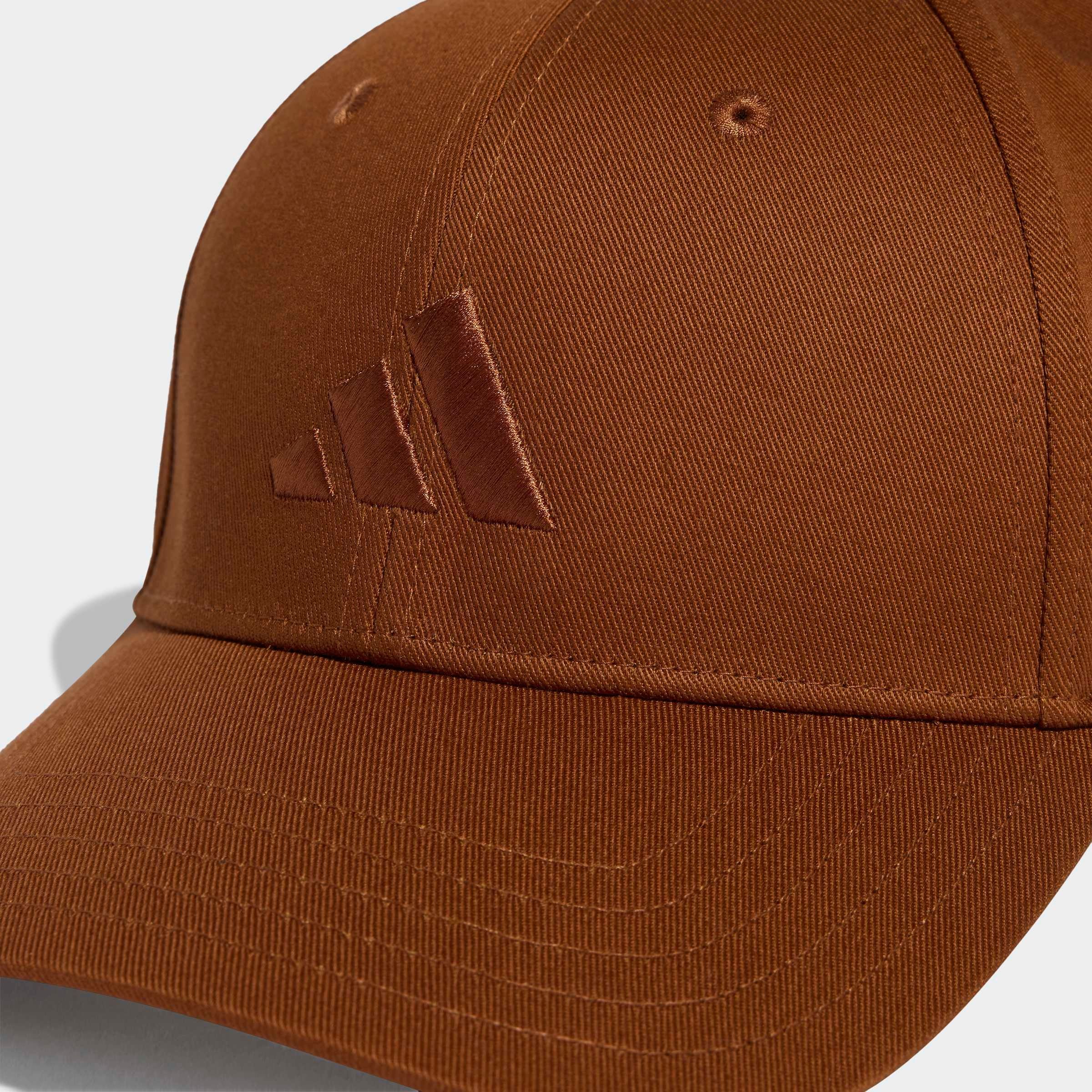 Baseball Cap ADIDAS PERFORMANCE "NEW LOGO", Herren, braun (dusky bronze, dusky bronze), Obermaterial: 100% Baumwolle, Caps Baseball Cap
