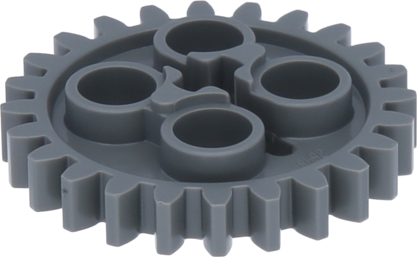 LEGO Technic tandwiel met 24 tanden, donkergrijs, 100 stuks - 3648