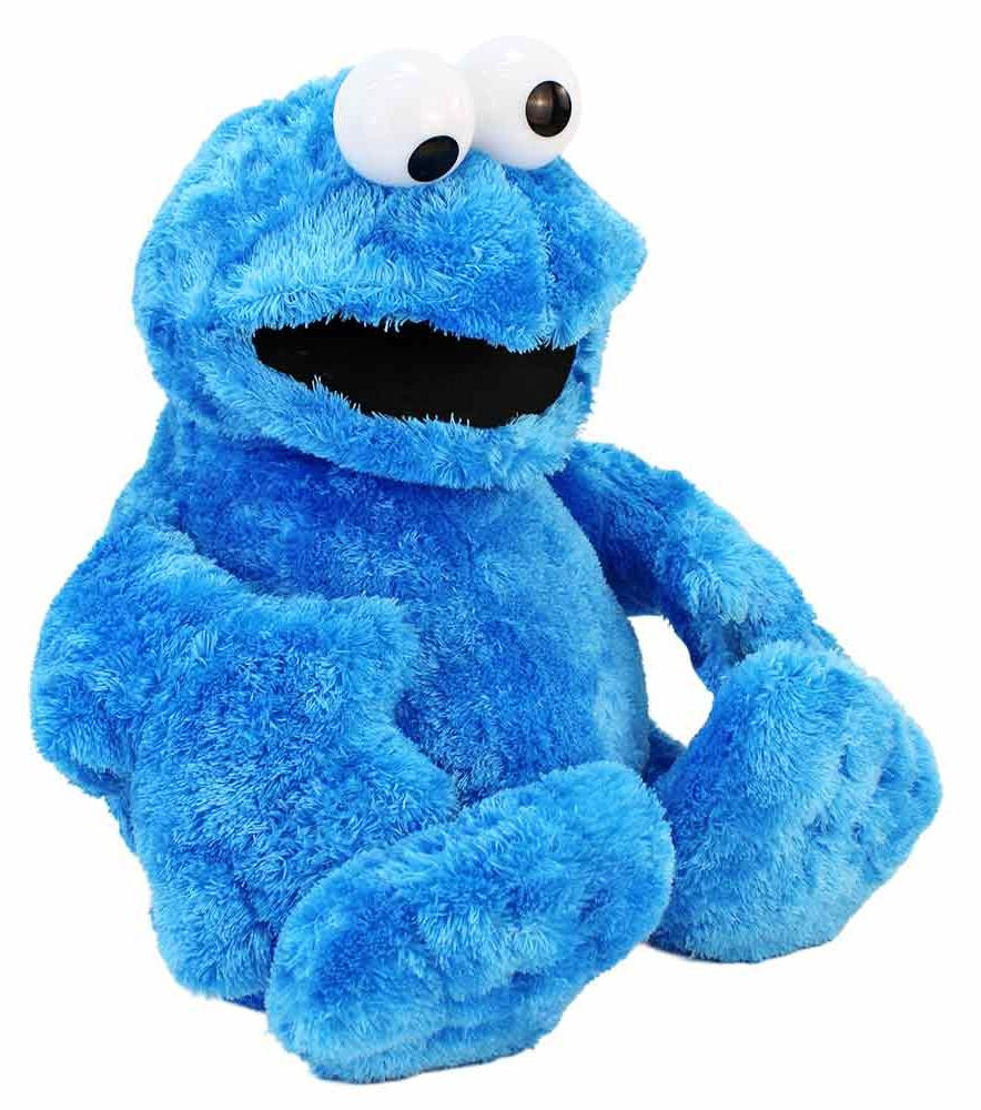 Whitehouse Leisure Krümelmonster Sesamstraße Kuscheltier - 72 cm
