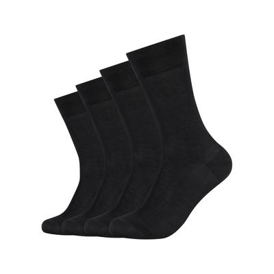 Socken CAMANO "ca-soft", Herren, Gr. 39-42, schwarz, Baumwolle, Polyamid, unifarben, normal, Socken Socken, mit hoher Verarbeitungsqualität