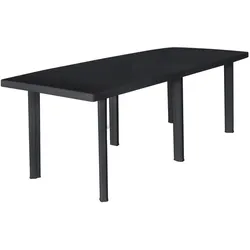 vidaXL, Gartentisch + Balkontisch, Edward (216 x 90 x 72 cm)