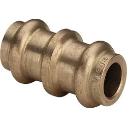 Muffe PROFIPRESS 9778.0 12x10 aus Rotguss, reduziert, Nr.335953,für Heizung