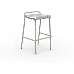 Verdea Outdoor Barhocker stapelbar schlamm