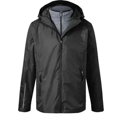 James & Nicholson Herren 3-in-1 Jacke Winter-Jacke JN1154 black/black XL
