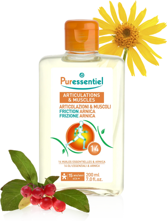 PURESSENTIEL Articolazioni E Muscoli Frizione Arnica 200ml 