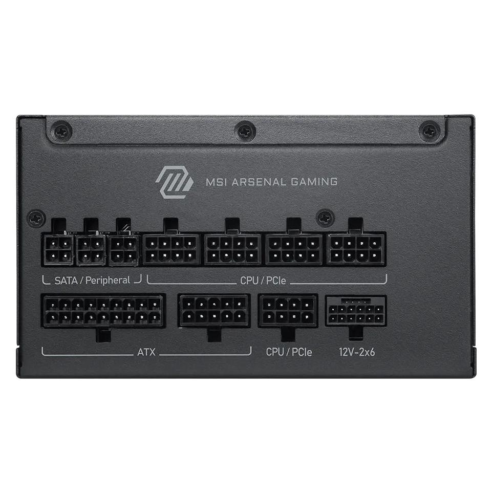 MSI 1000 W PLATINUM FM MAG A1000PLS PCIE5 (1000 W) (MAG A1000PLS PCIE5)