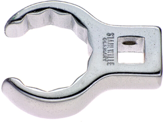 STAHLWILLE Clé col de cygne polygonale ouverte 17 mm (02190017)