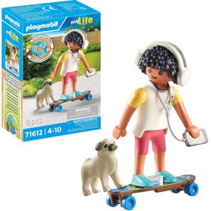 playmobil Spielset MY LIFE 71612, ab 4 Jahre, Junge mit Hund, 8 Teile
